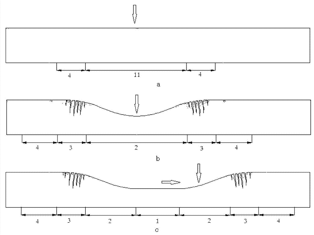 Method for controlling earth surface water and soil loss of underground layered mineral product mining subsidence area