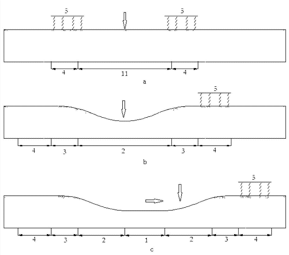 Method for controlling earth surface water and soil loss of underground layered mineral product mining subsidence area