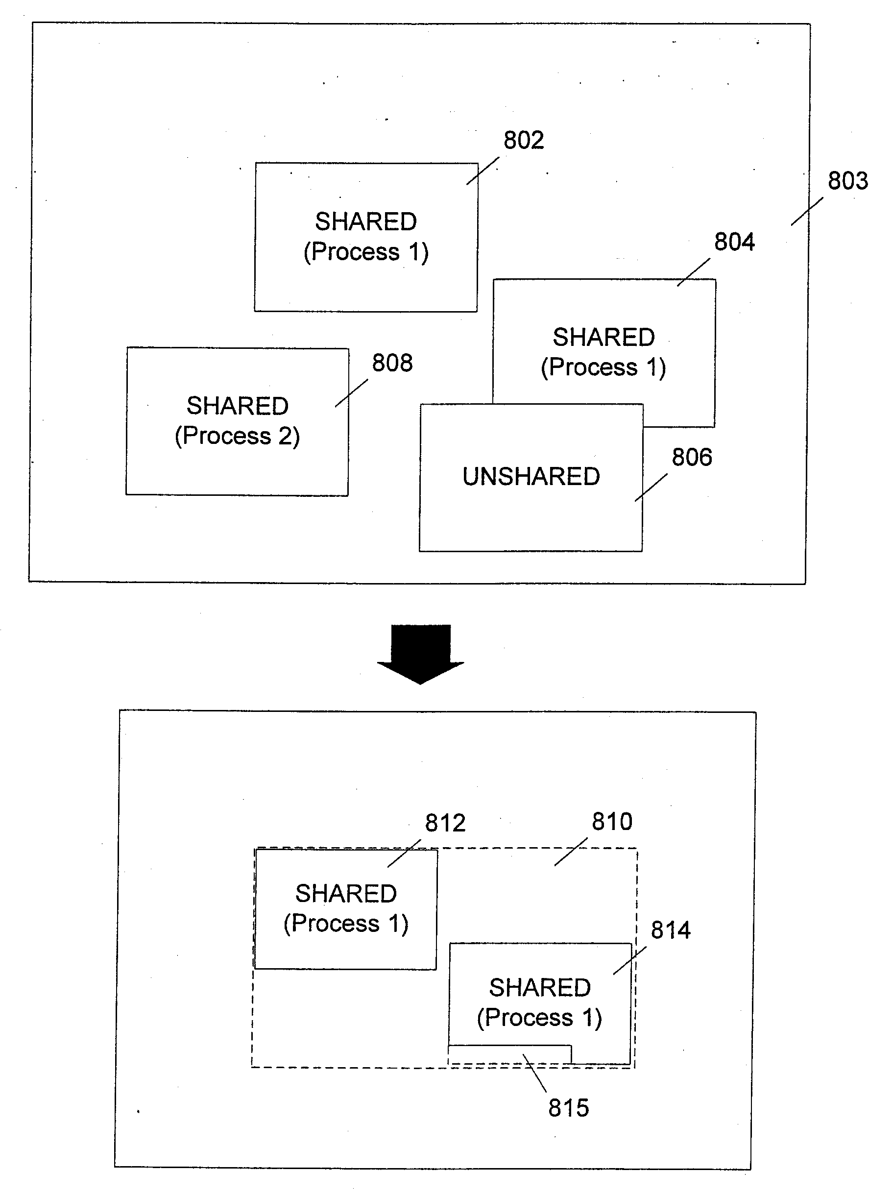 Application sharing viewer presentation