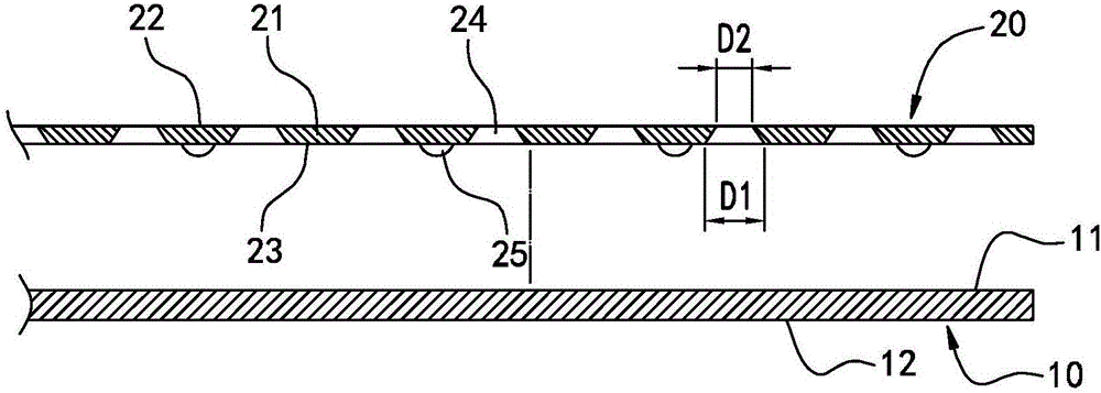 Metal plate to be connected with plastic, manufacturing method and metal strip