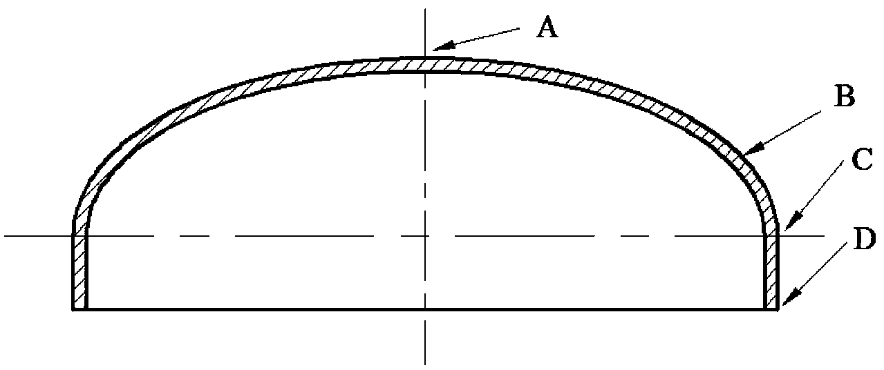 Cold pressing head deformation quantity predicating method based on deformation-induced martensite phase transformation