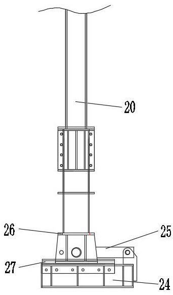 Tunnel shotcrete anchor auxiliary trolley