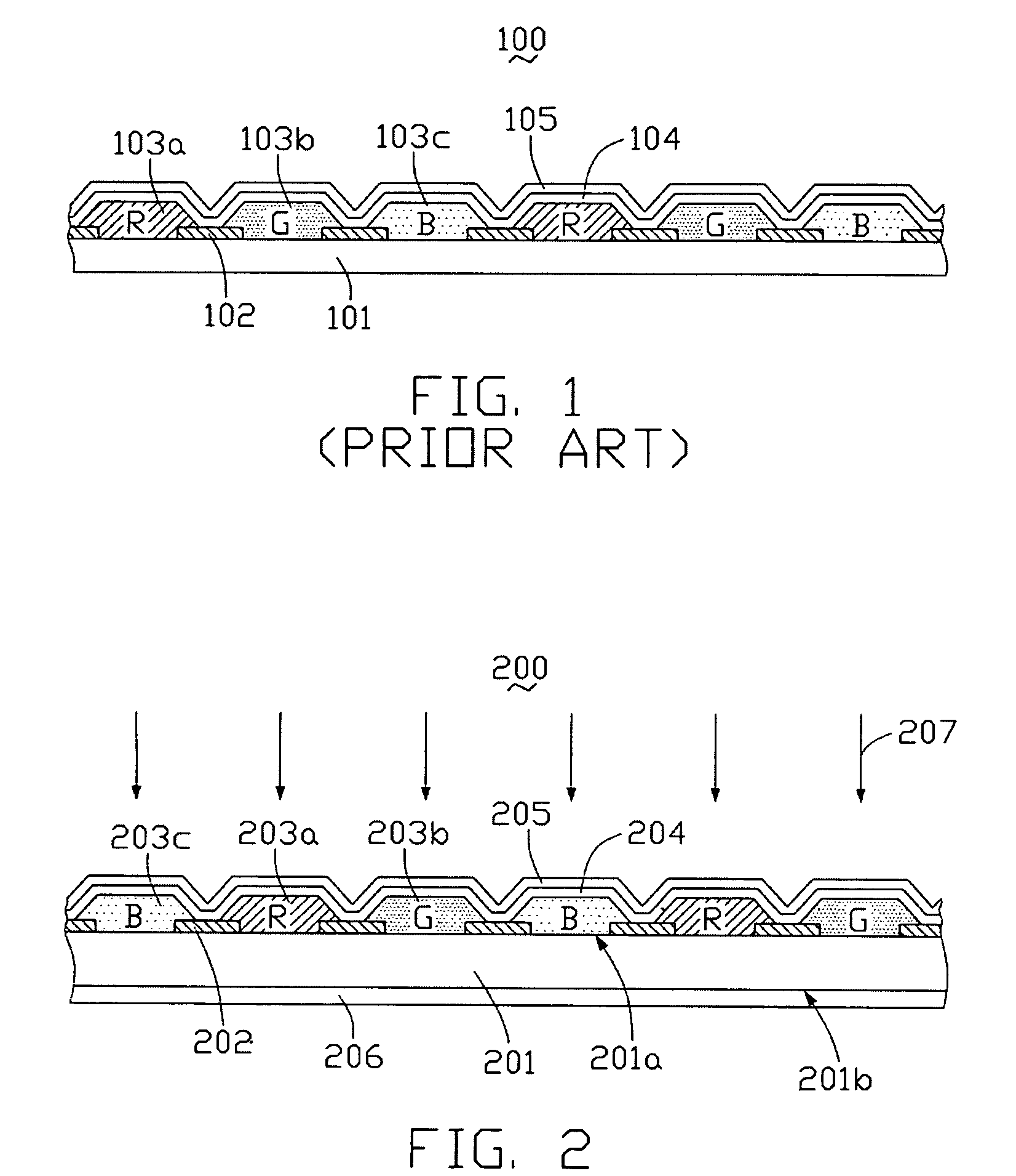 Color filter and method for manufacturing the same