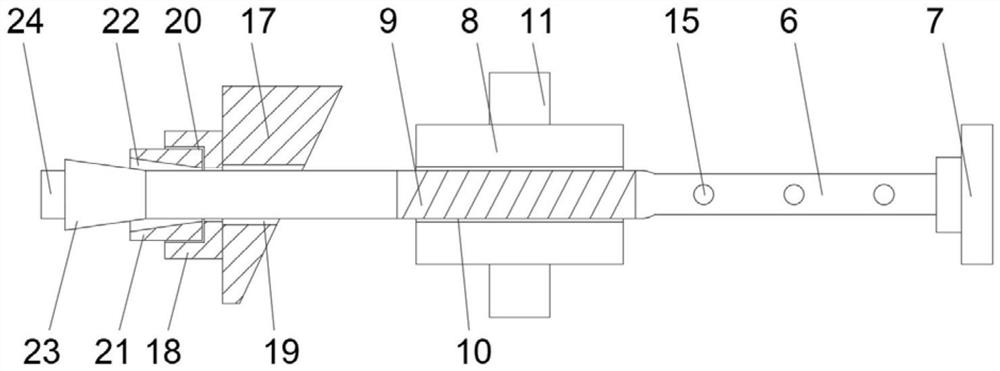 A kind of geotechnical engineering slope reinforcement device and reinforcement method