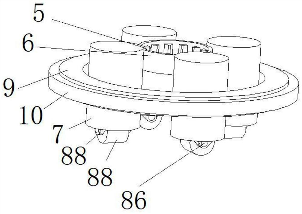 Internet-based electric vehicle brake pad detection device