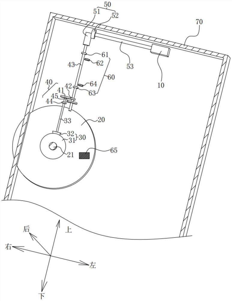 Roller rotation camera assembly, mobile terminal and control method