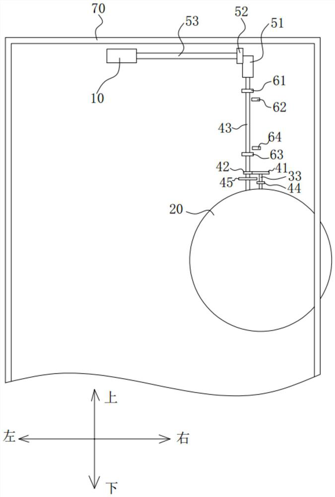 Roller rotation camera assembly, mobile terminal and control method