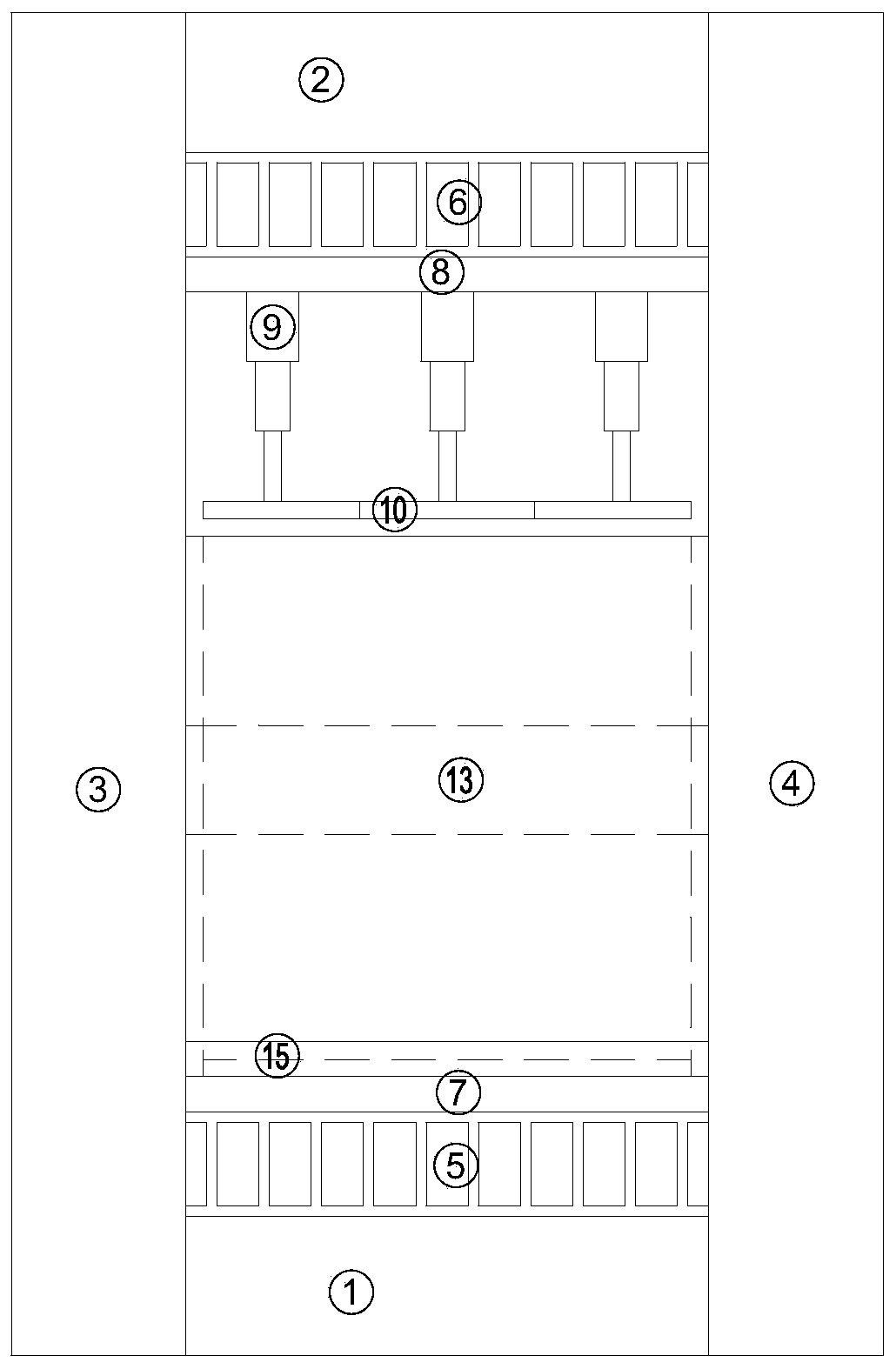 Tunnel model test platform with complex loading-unloading work condition considered