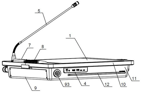 Multifunctional wireless audio and video transmission device