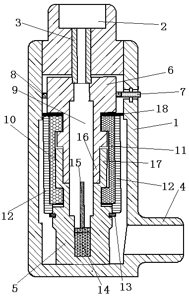 A constant temperature water valve capable of realizing constant temperature control