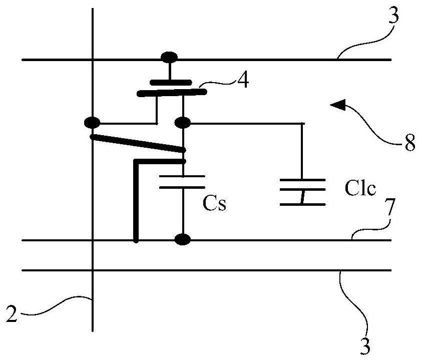 Repaired array substrate, repairing method and display panel