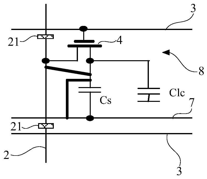 Repaired array substrate, repairing method and display panel