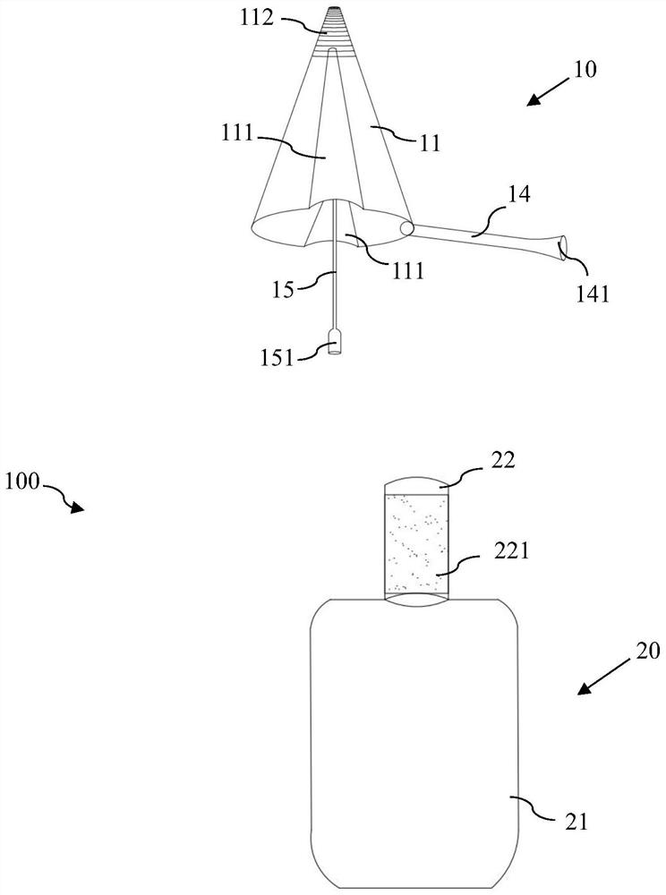 Disposable transnasal cleaning and administrating device