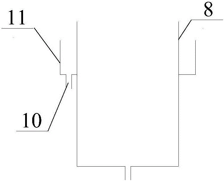 Post grouting pile indoor long-term test device for simulating underground water flowing and test method thereof