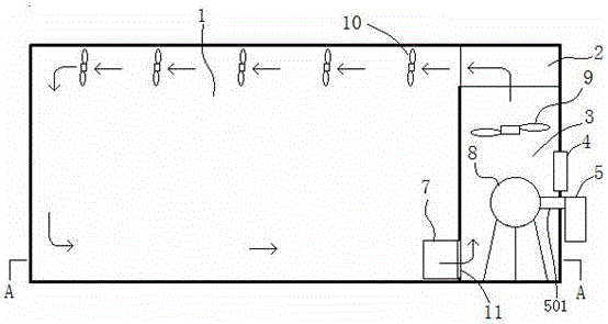 Improved tobacco drying room