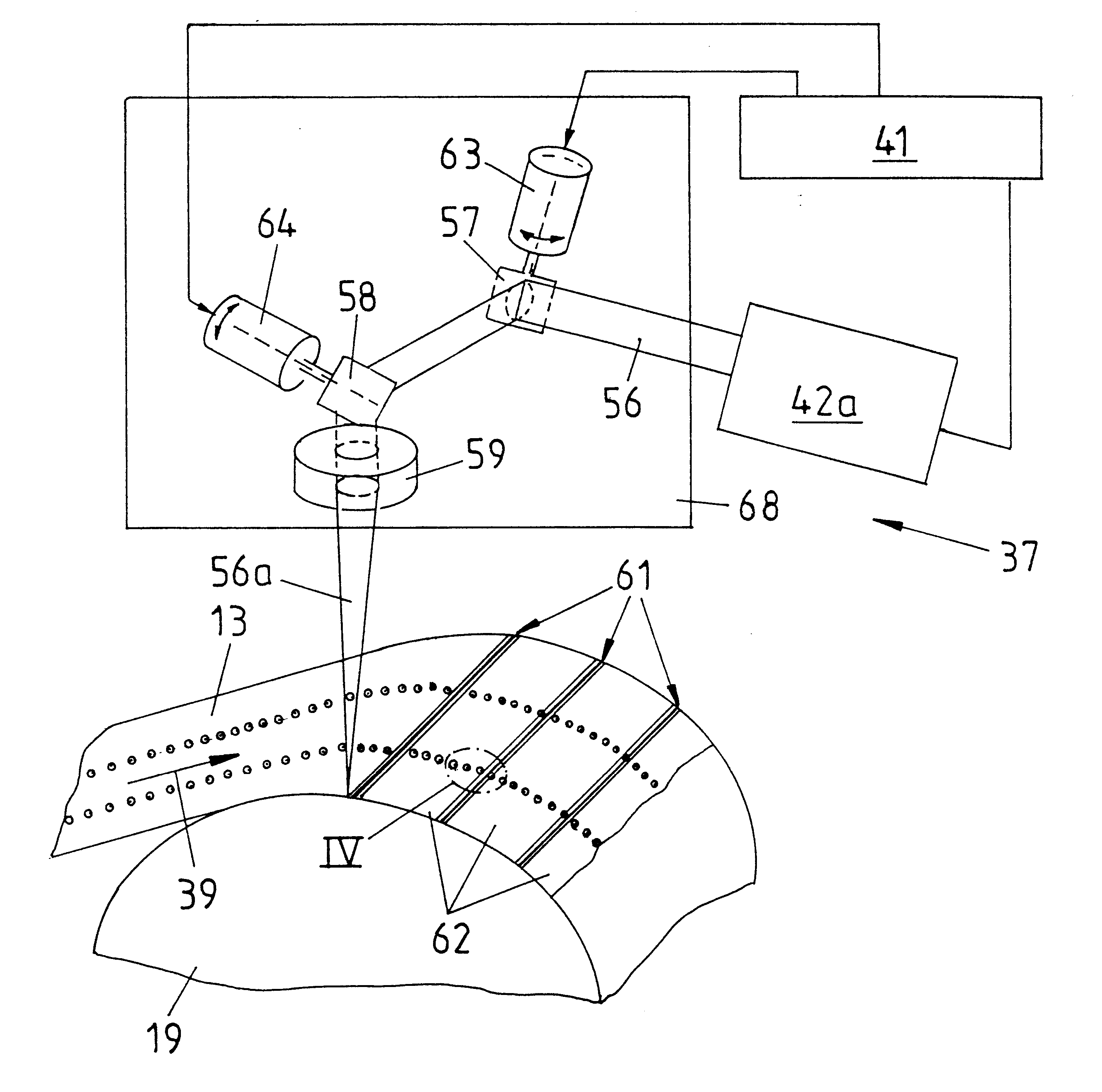 Method of and apparatus for treating webs of wrapping material