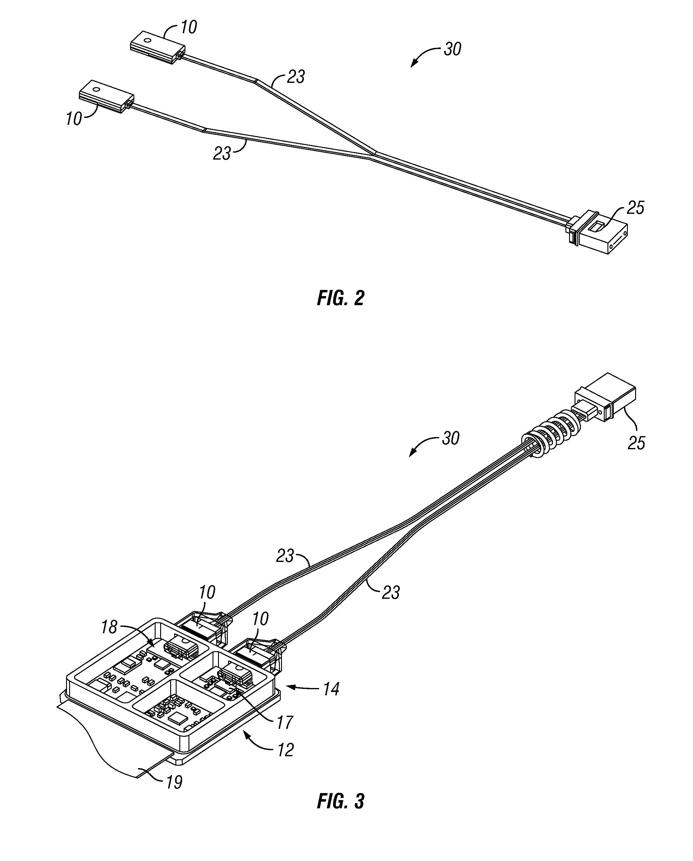 Hermetic optical fiber alignment assembly having integrated optical element