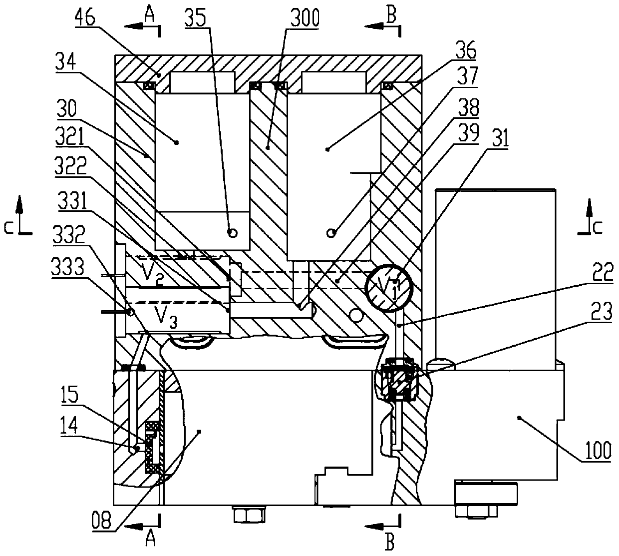 A miniature intelligent vacuum and pressurized air source module