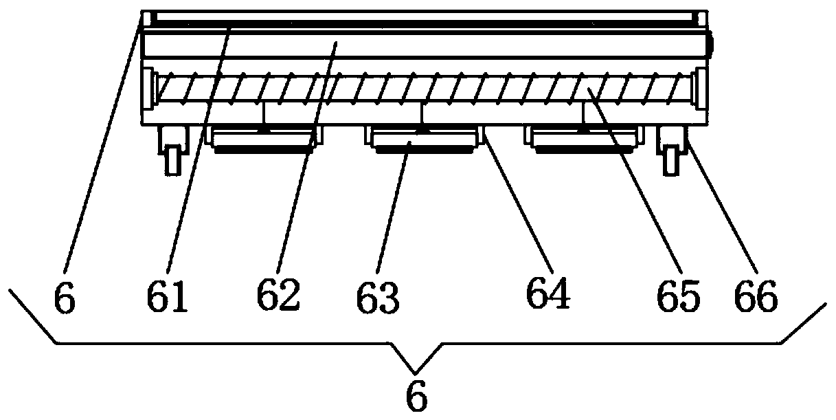 Art design sample coloring, drying and dust removing device