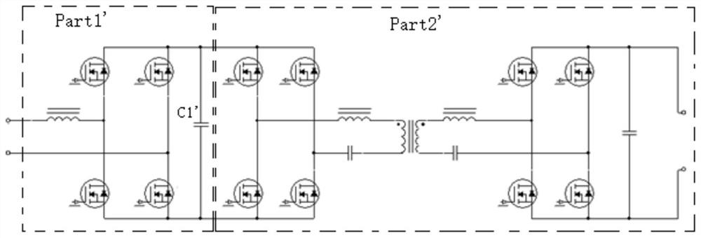 On-vehicle charging and discharging system and vehicle with same