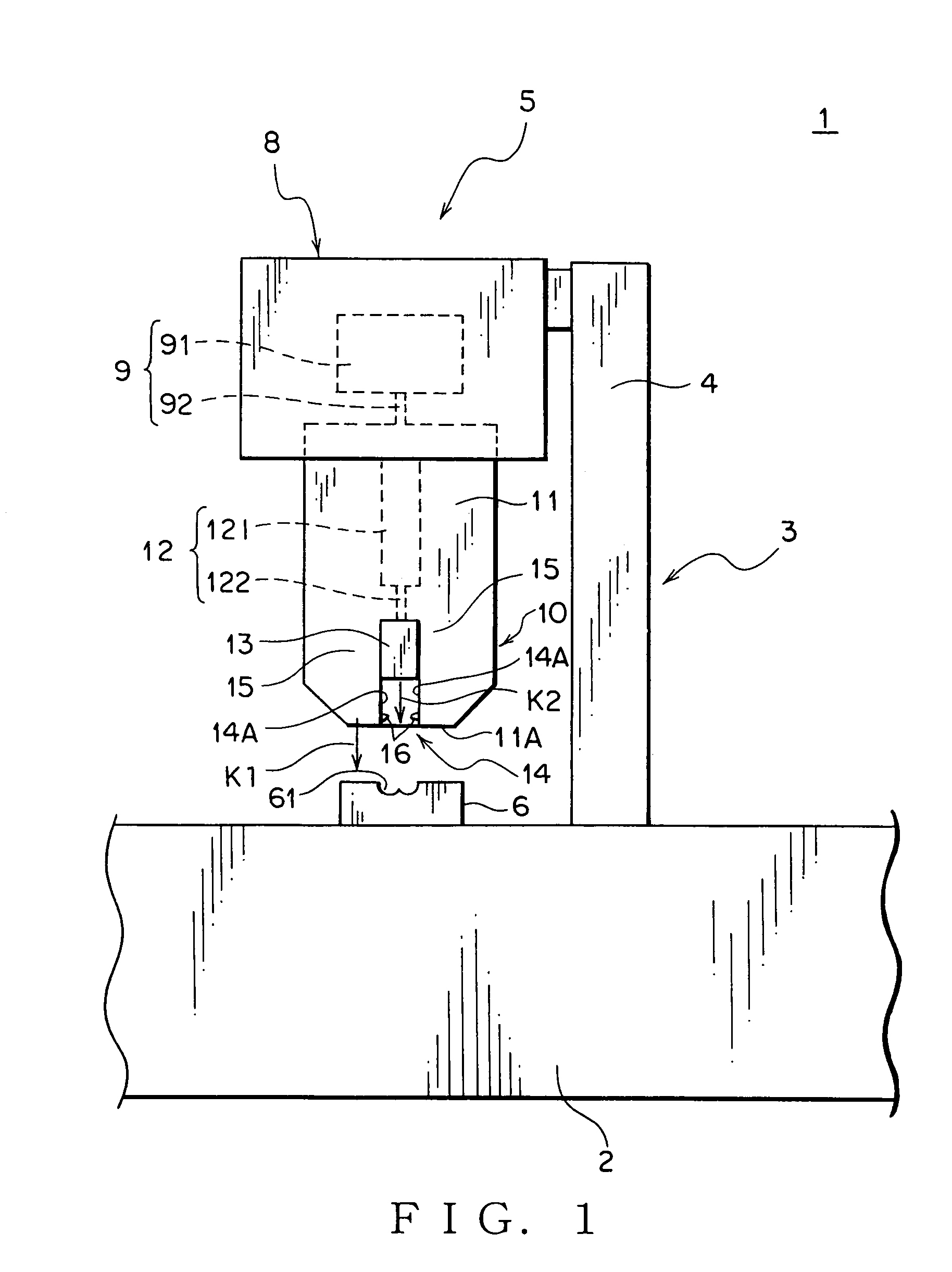 Terminal connecting apparatus