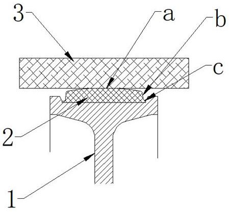 Guide wheel variable stiffness design method and variable stiffness guide wheel