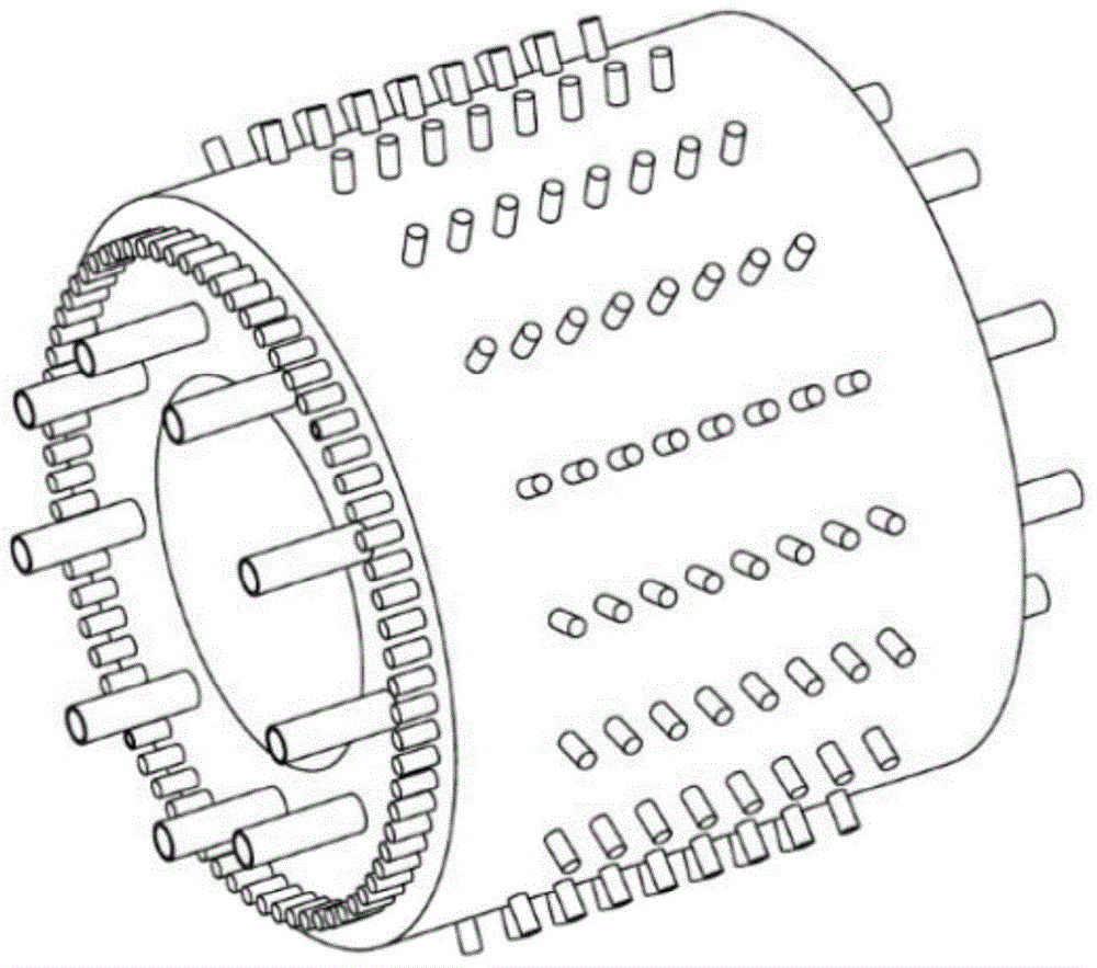 Rotating detonation combustion chamber