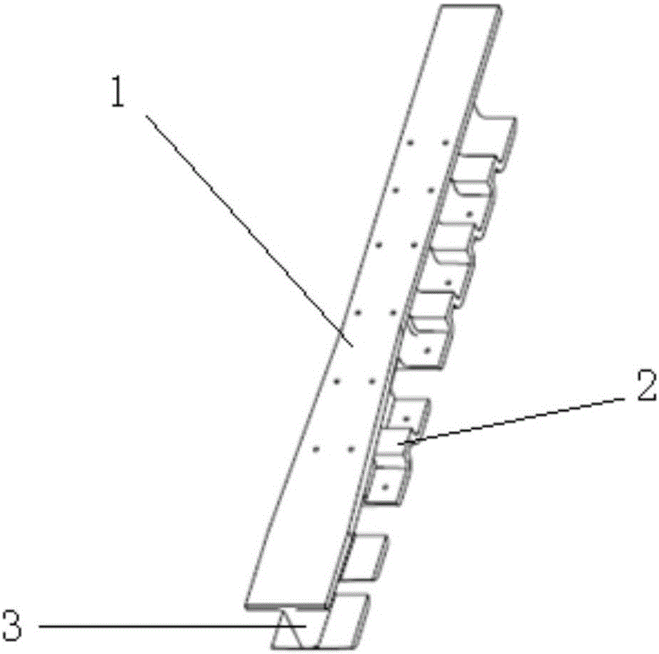 Soft mold auxiliary forming method for variable section I-beam containing corrugated flange plate