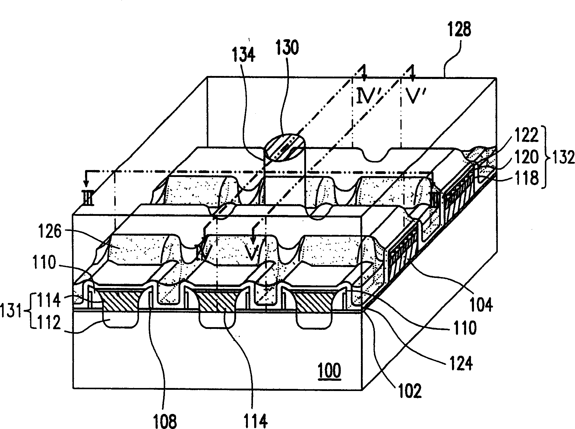 Structure of nonvolatile memory cell