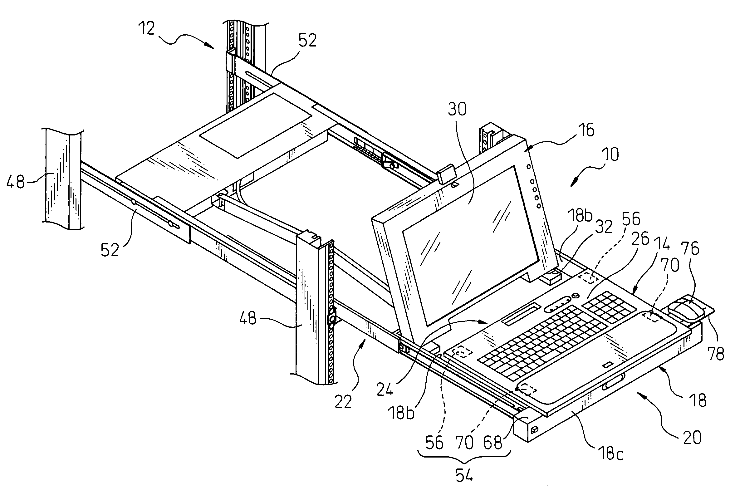 Movable console device