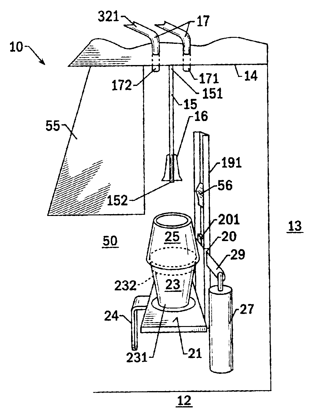 Automatic flavor-injected blending apparatus and method