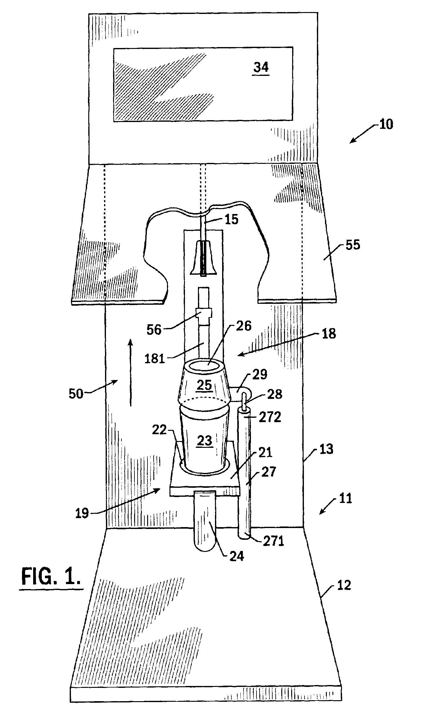 Automatic flavor-injected blending apparatus and method