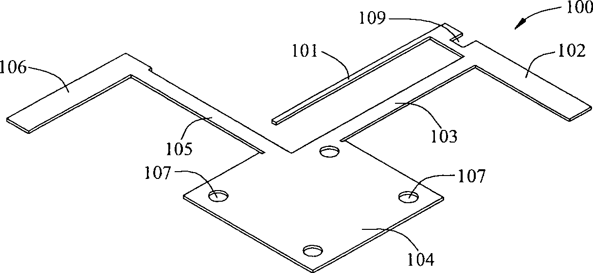 Cross polarization antenna