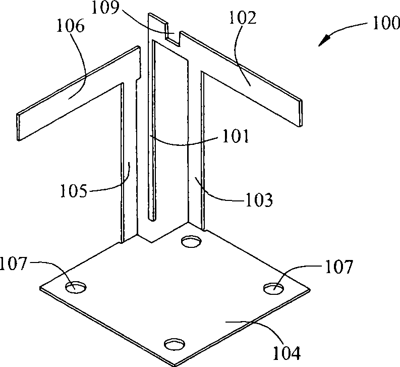 Cross polarization antenna