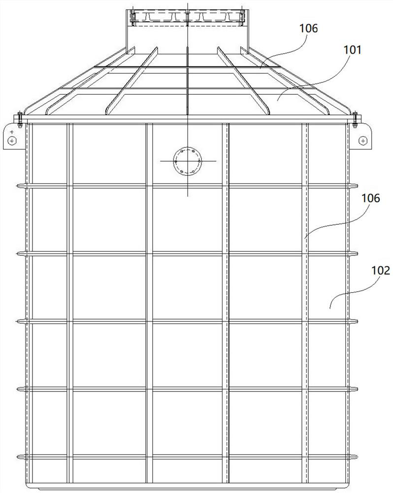 Distributed sewage equipment assembling method