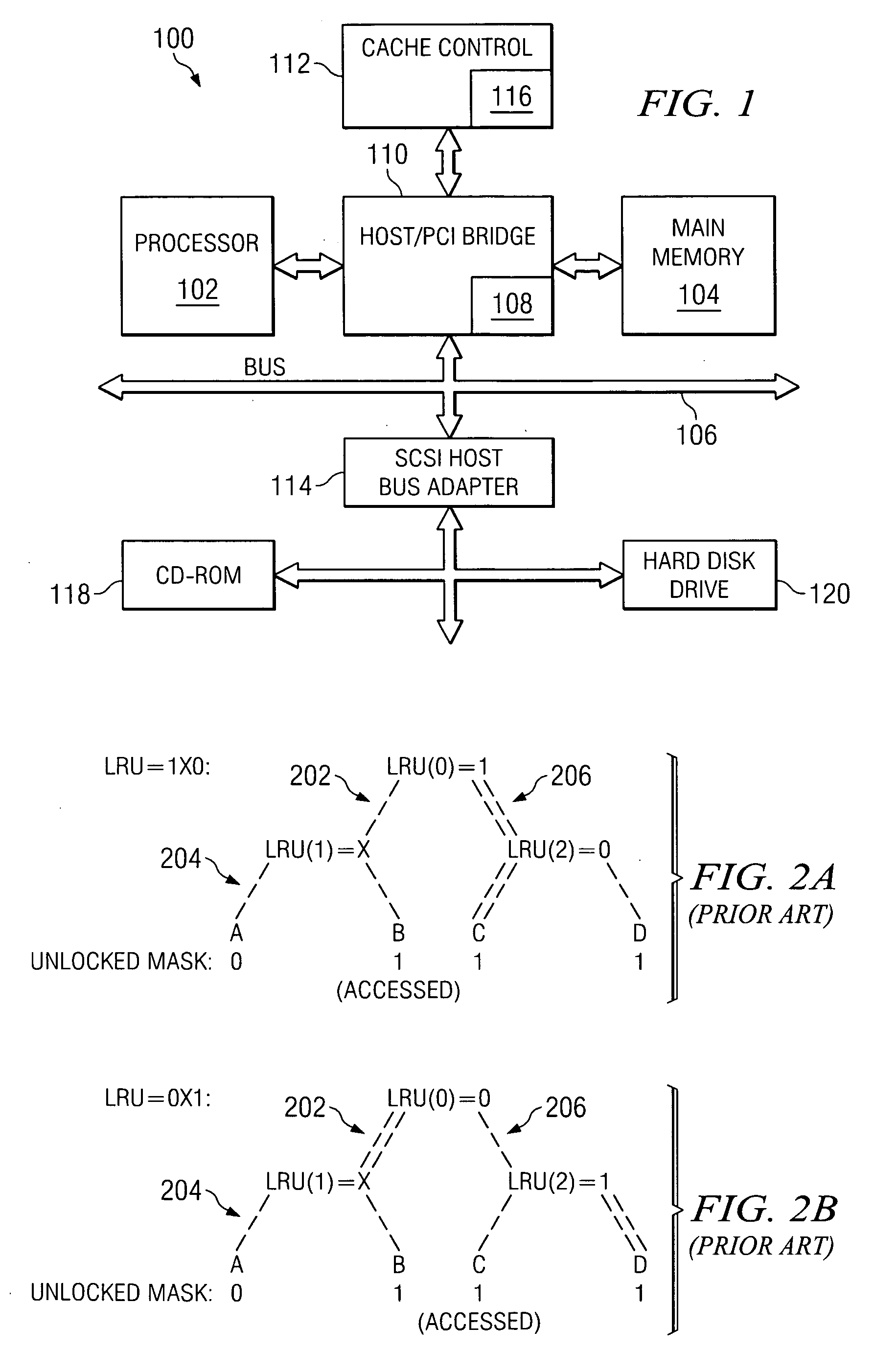 Method for data set replacement in 4-way or greater locking cache