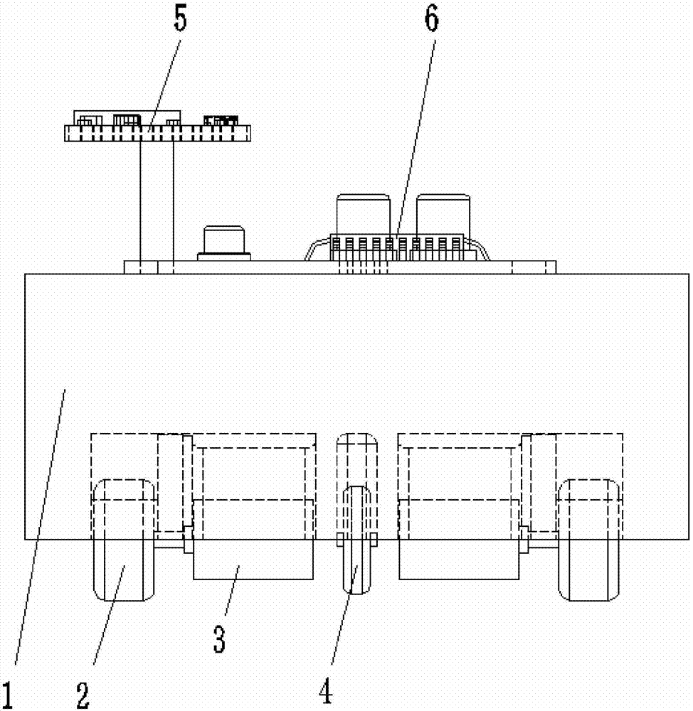 Group robot area coverage search system imitating physarum polycephalum foraging behavior