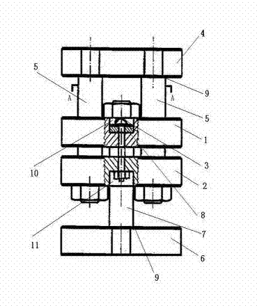 Jig for testing notch sensitivity of bolt