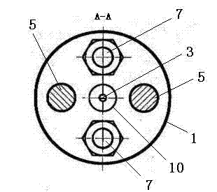 Jig for testing notch sensitivity of bolt