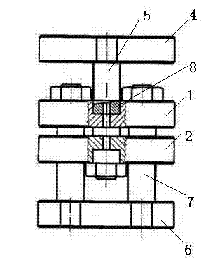 Jig for testing notch sensitivity of bolt