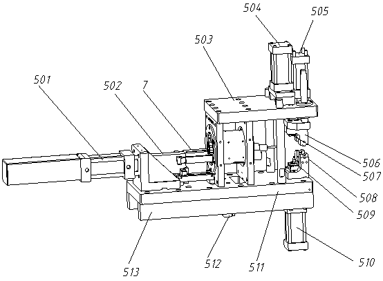 Pipe end forming machine