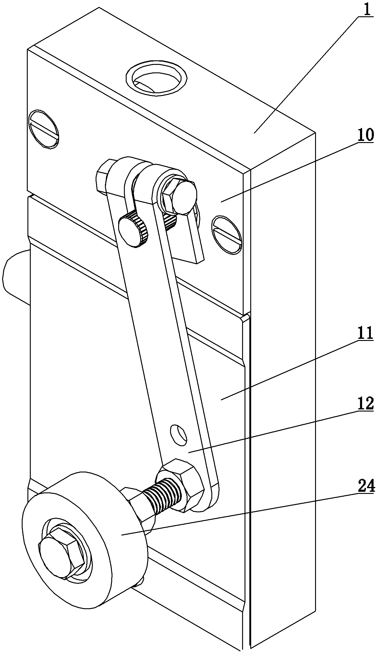 Elevator door lock switch