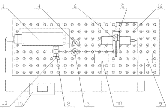 Method and device for detecting pressure of laser shock wave