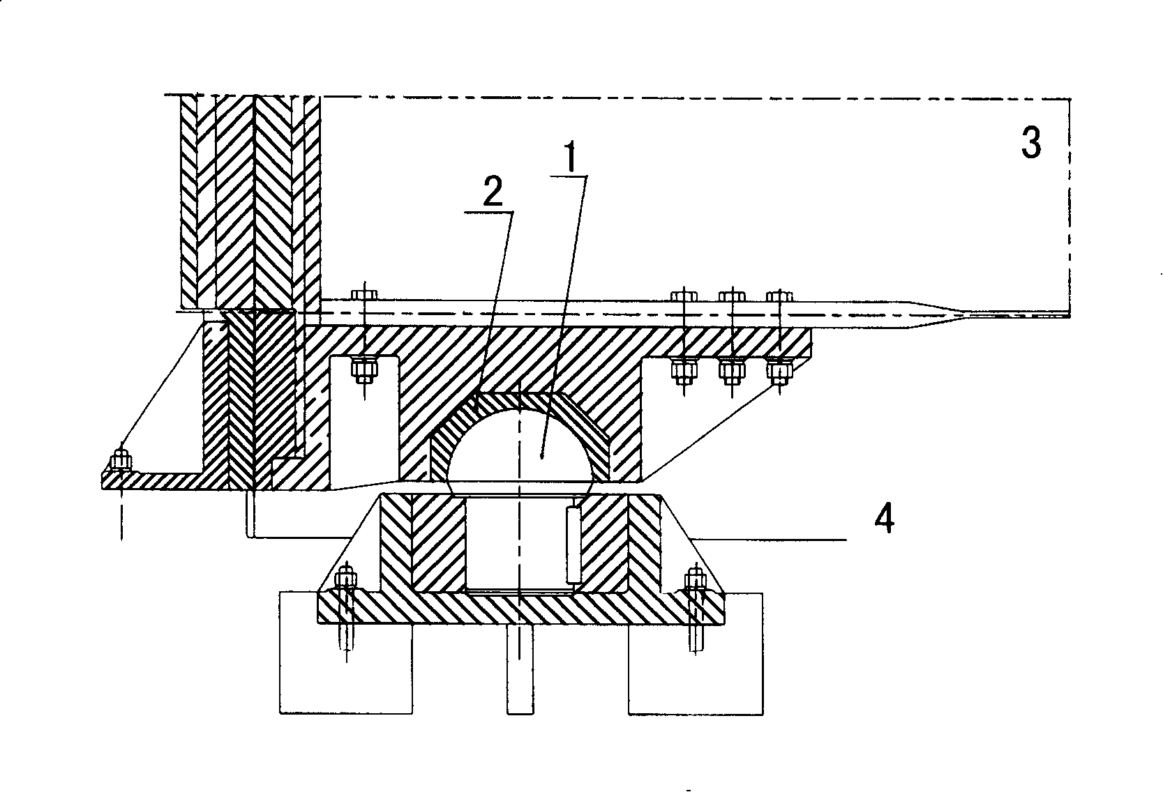 Ship lock mushroom head, mushroom head cap and processing method thereof