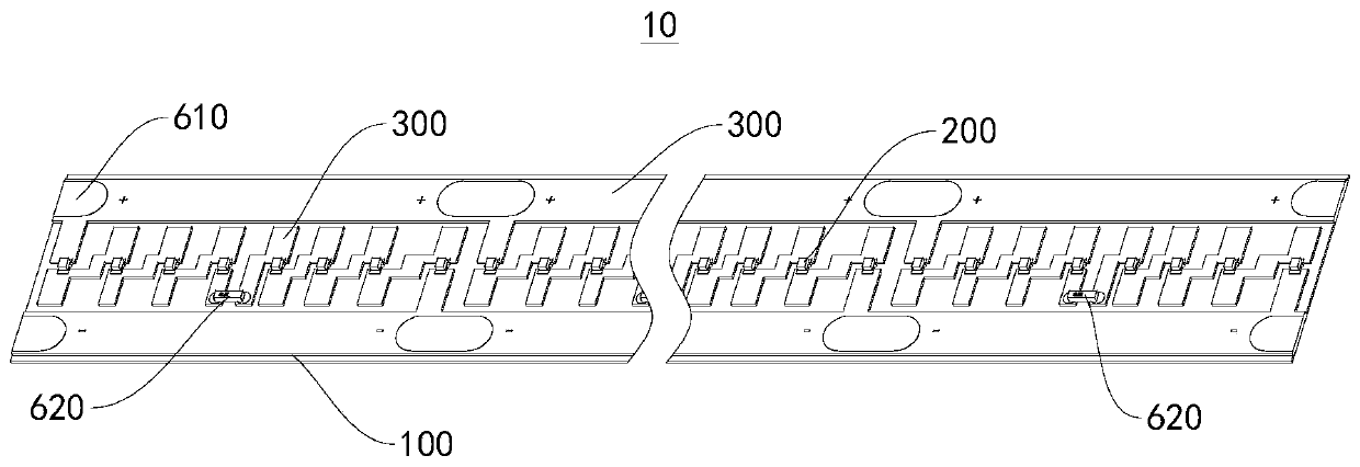 Double-layer-circuit and wide-angle light-emitting LED soft lamp strip and light-emitting product