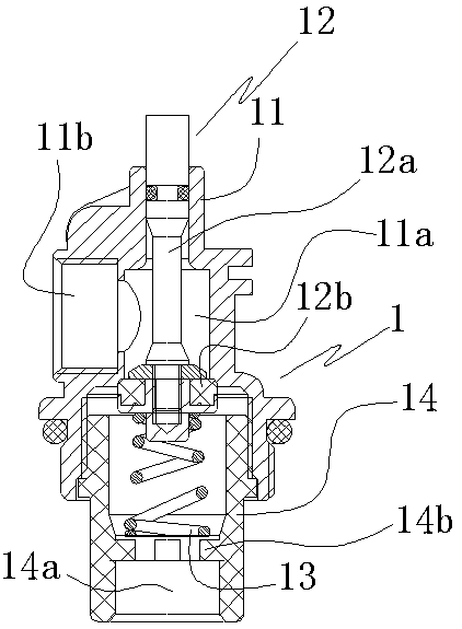 Valve installation system for superfine dry powder fire extinguisher structure