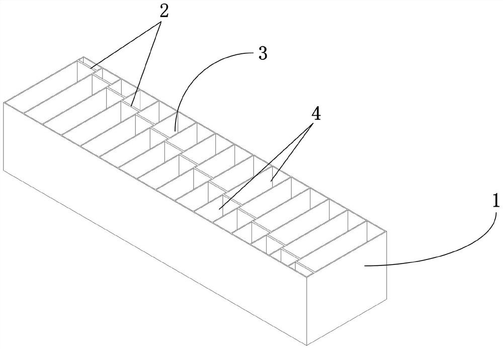 A variable gradient powder supply device for slm gradient metal printing