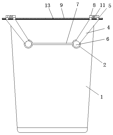 Improved covering and uncovering device and method for steel ladle whole process covering