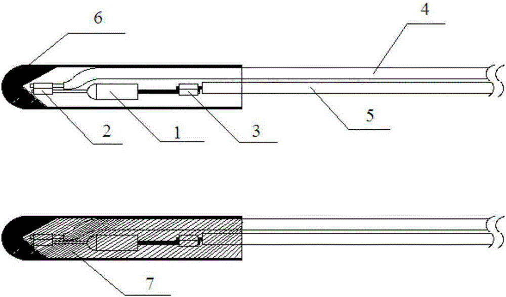 Temperature protector and a preparation method thereof