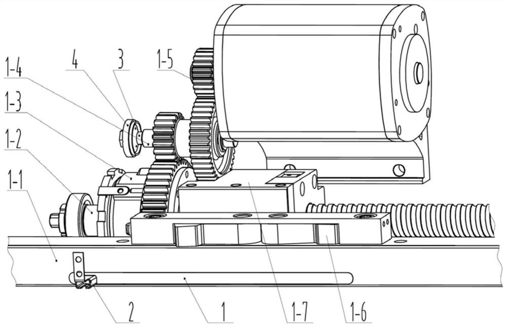 A detection method for the slipping of the friction coupling of the switch machine or the overflow of the relief valve